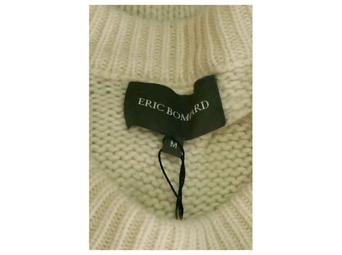 Jersey Eric Bompard de cashmere ecru Crudo - vista 5