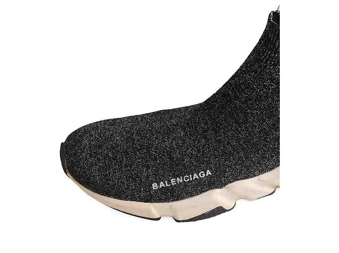 Balenciaga Sneakers Speed anthracite Grigio antracite - vista 5