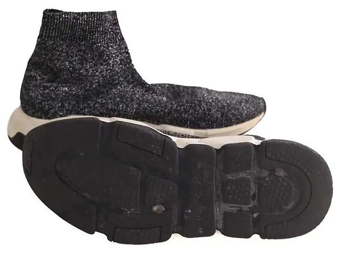 Balenciaga Sneakers Speed anthracite Grigio antracite - vista 6
