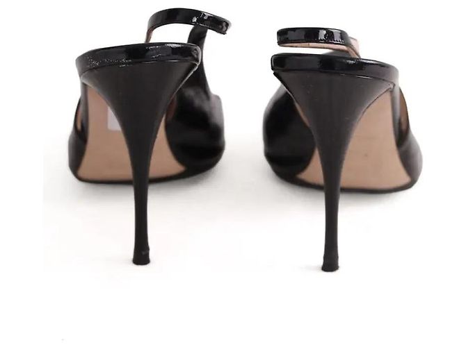 Tacchi Miu Miu in pelle nera Nero - vista 2