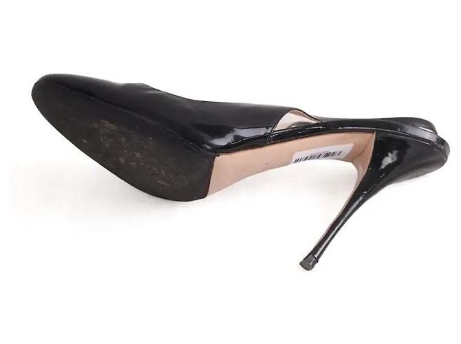 Tacchi Miu Miu in pelle nera Nero - vista 7