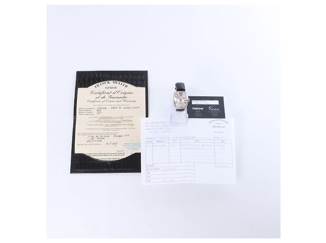 FRANCK MULLER 5850SC 1044 SS AT Silver-Face Schwarz - Ansicht 10
