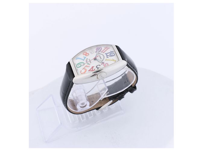 FRANCK MULLER 5850SC 1044 SS AT Silver-Face Schwarz - Ansicht 11