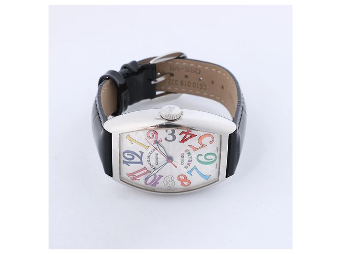 FRANCK MULLER 5850SC 1044 SS AT Silver-Face Schwarz - Ansicht 2
