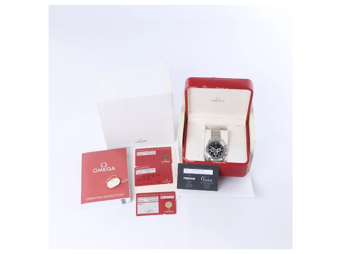 Omega Speedmaster Broad Arrow Co-Axial 321.10.44.50.01.001 Quadrante Nero - vista 10