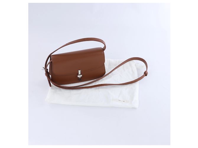 Borsa a tracolla in pelle Sofia de The Row in Brown Marrone - vista 11