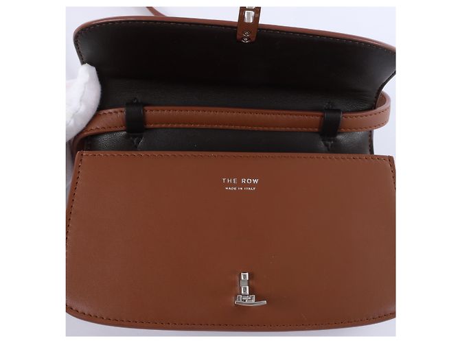 Borsa a tracolla in pelle Sofia de The Row in Brown Marrone - vista 9