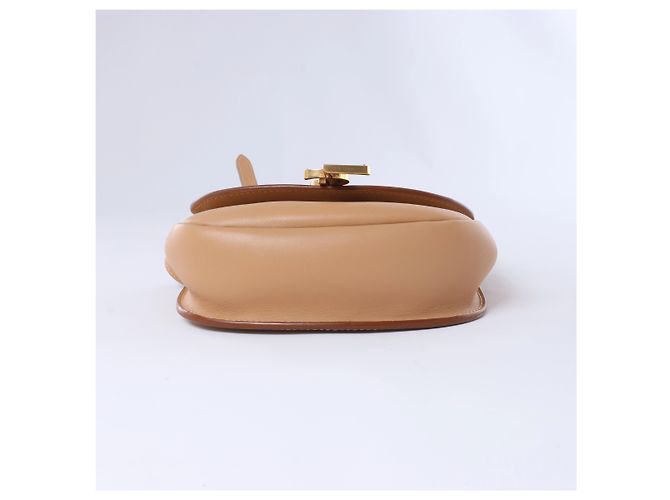 Autre Marque Borsa a tracolla Saint Laurent Paris Kaia in pelle Beige Marrone - vista 6