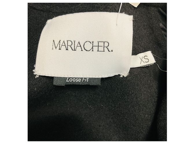 Autre Marque Maria Cher Black Rhoads Nia Coat Mantel Schwarz - Ansicht 4