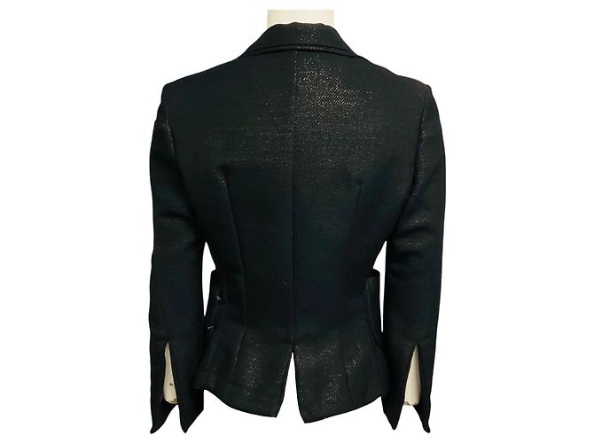 Blazer Junya Watanabe Black / Gold Metallic Speckled Negro - vista 3