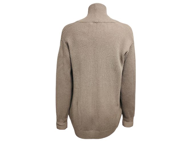 Iro Celya Cardigan aus Strick Ash Brown Braun - vue 3