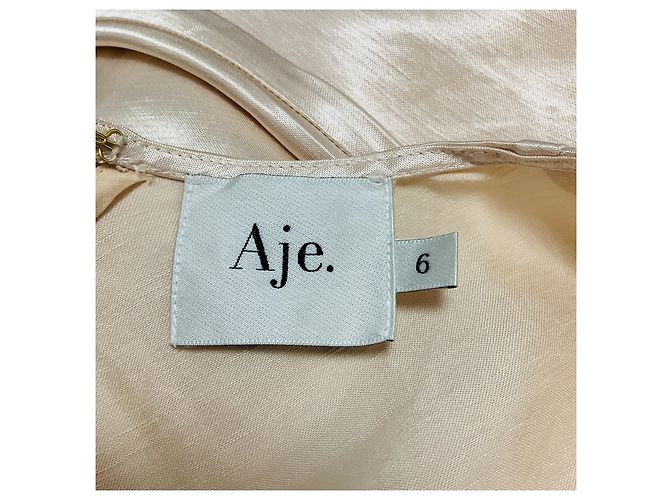 Maje Aje Beige Moonglade Piercing Top - vista 4