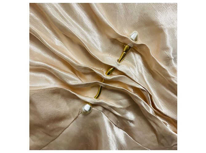 Maje Aje Beige Moonglade Piercing Top - vista 5
