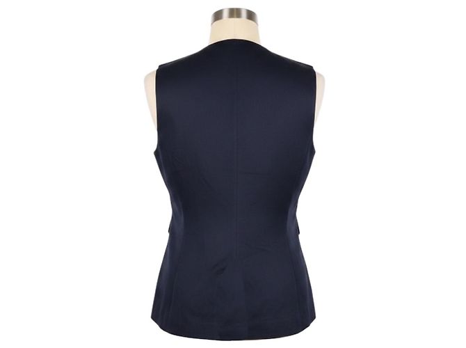 Autre Marque Top Chaleco de Seda Mulberry Lilysilk Midnight Blue Azul marino - vista 3