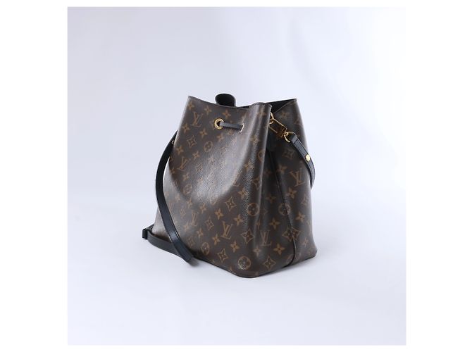 Borsa a tracolla Louis Vuitton Monogram Neonoe in Brown Marrone - vista 3