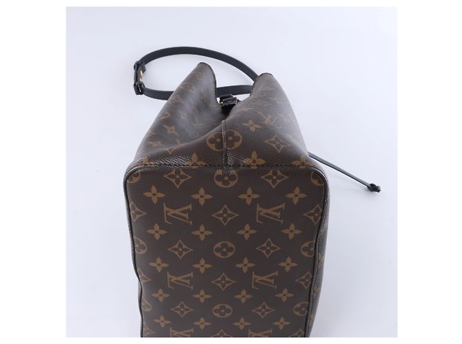 Borsa a tracolla Louis Vuitton Monogram Neonoe in Brown Marrone - vista 7