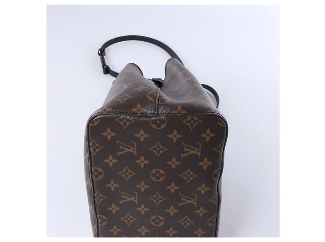 Borsa a tracolla Louis Vuitton Monogram Neonoe in Brown Marrone - vista 8
