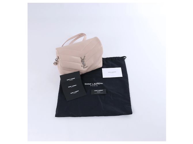 Autre Marque Borsa a tracolla Loulou in pelle Saint Laurent Paris in Rosa - vista 10