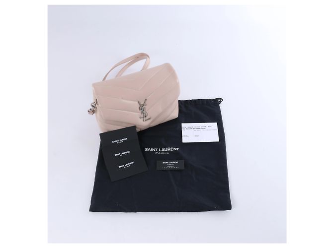 Autre Marque Borsa a tracolla Loulou in pelle Saint Laurent Paris in Rosa - vista 11