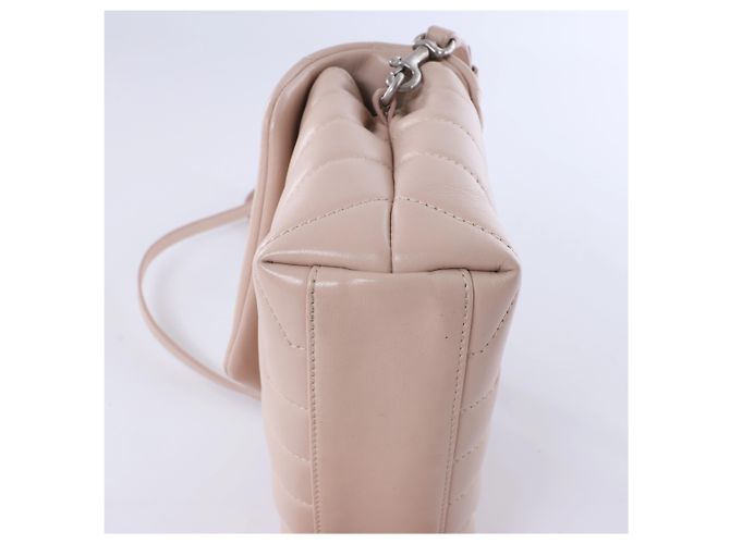 Autre Marque Borsa a tracolla Loulou in pelle Saint Laurent Paris in Rosa - vista 8