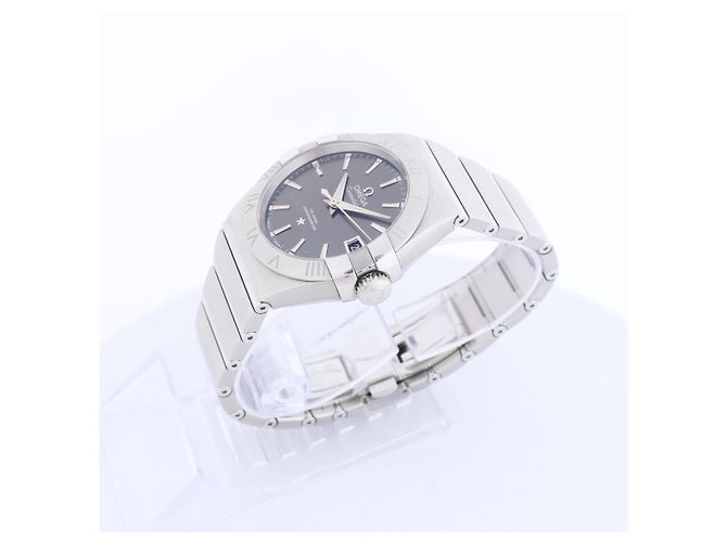 Reloj Omega Constellation 123.10.38.21.06.001 Esfera Gris Negro - vista 2