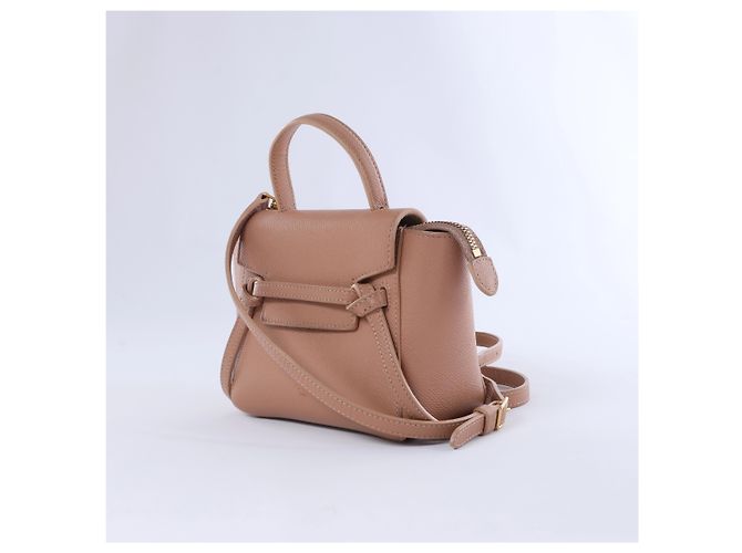 Céline Borsa a mano 2 vie Celine Belt Bag Pico in pelle Beige - vista 2