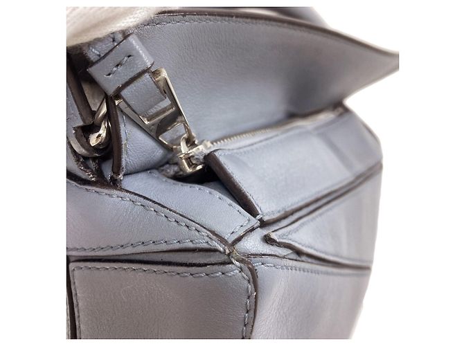 Borsa a mano 2-Way Loewe Puzzle Bag Blu chiaro - vista 11