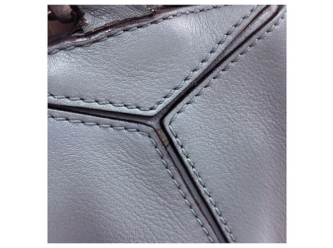 Borsa a mano 2-Way Loewe Puzzle Bag Blu chiaro - vista 13