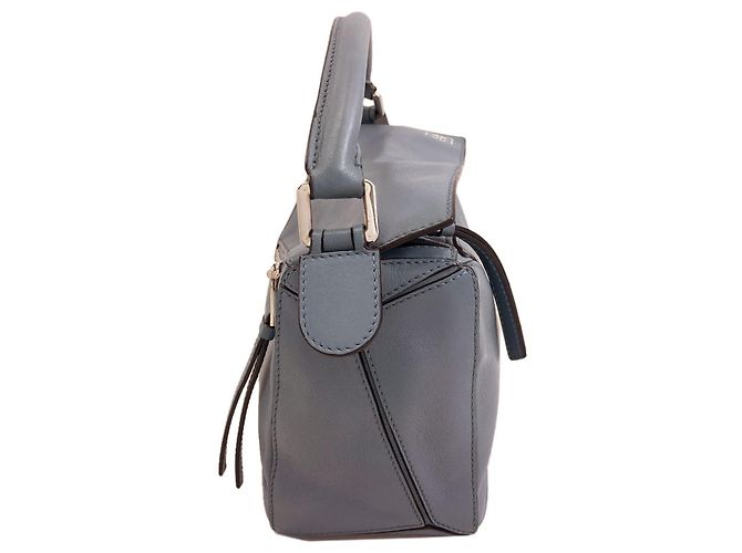 Borsa a mano 2-Way Loewe Puzzle Bag Blu chiaro - vista 3