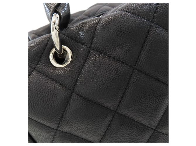 Borsa Tote Chanel Matelassé Coco Mark Nero - vista 12