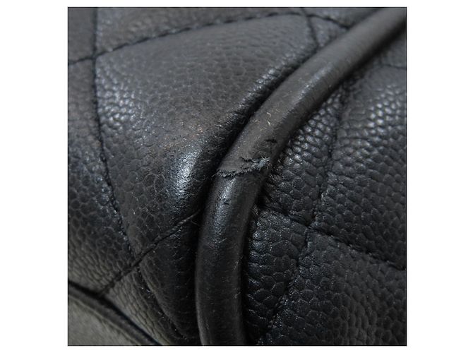 Borsa Tote Chanel Matelassé Coco Mark Nero - vista 18