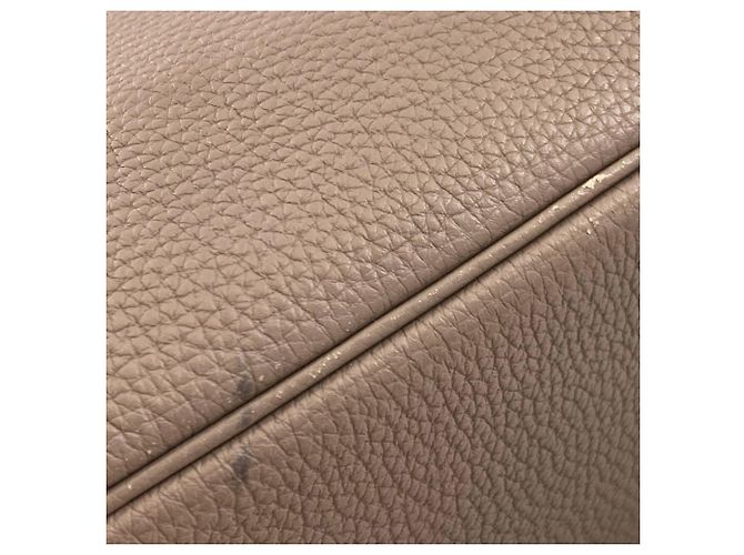 Hermès Borsa Hermes Birkin 35 in pelle Togo grigiastra Grigio - vista 17