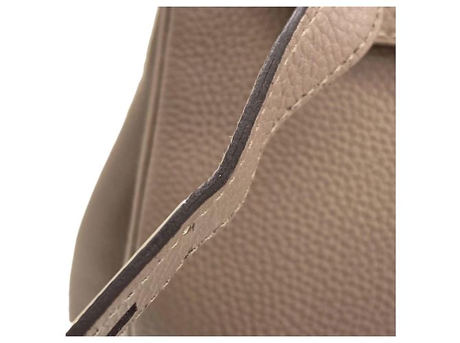 Hermès Borsa Hermes Birkin 35 in pelle Togo grigiastra Grigio - vista 20