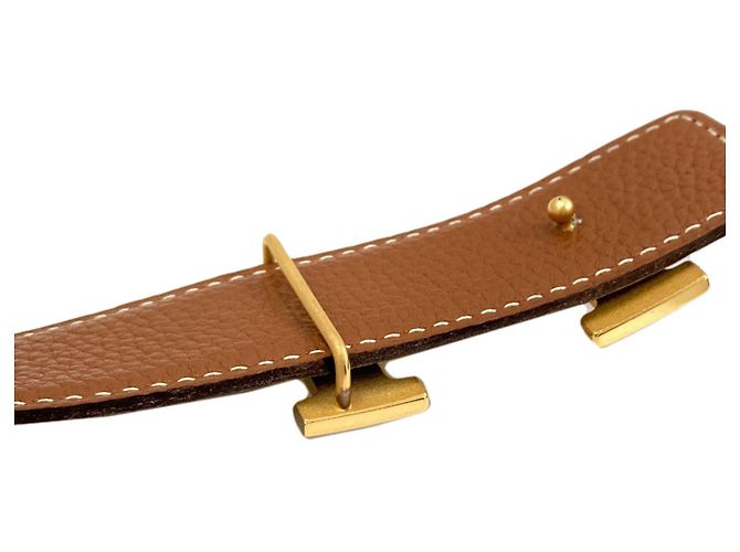 Hermès Hermes Reversible H-Belt Brown Black - view 10