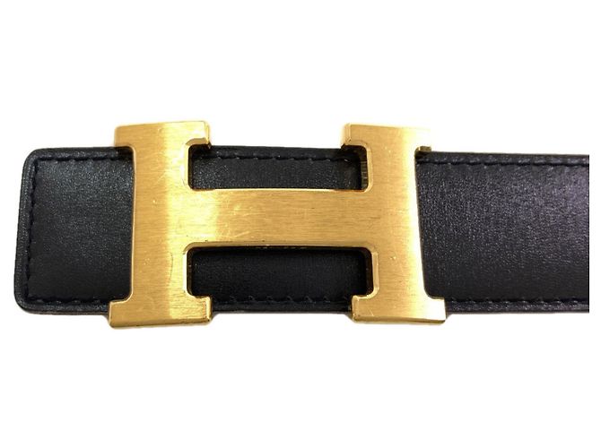 Hermès Hermes Reversible H-Belt Brown Black - view 4