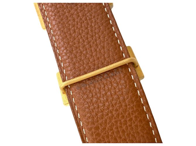 Hermès Hermes Reversible H-Belt Brown Black - view 9