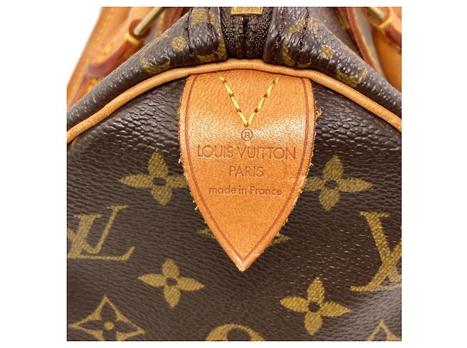 Borsa Louis Vuitton Monogram Speedy 25 Monogramma - vista 7