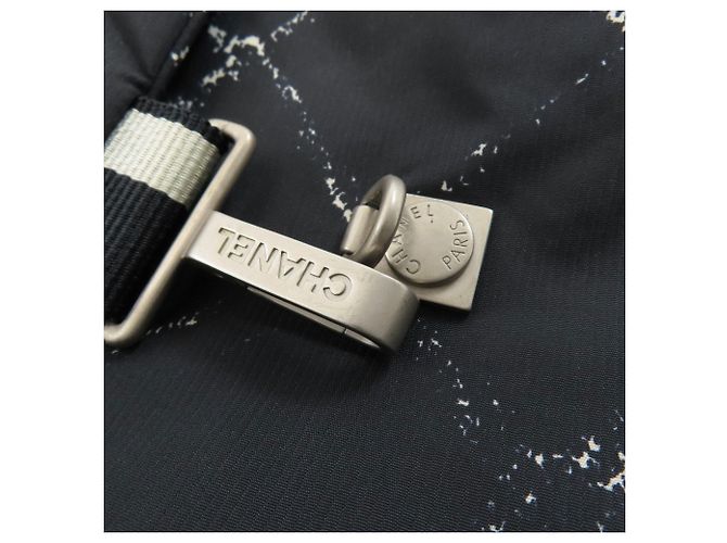 Zaino Chanel Travel Line in nylon nero - vista 14