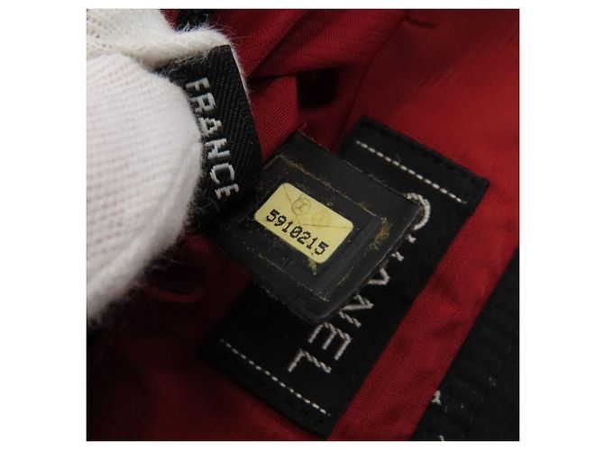 Zaino Chanel Travel Line in nylon nero - vista 7