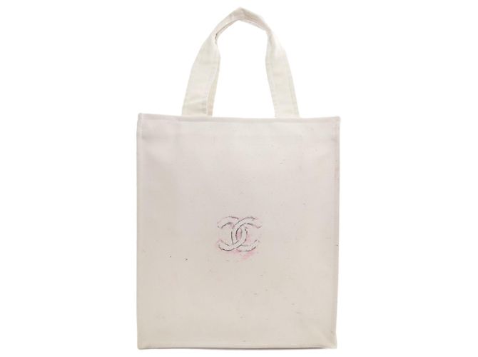 Sac Tote Chanel Miami Cruise Line Blanc - vue 2
