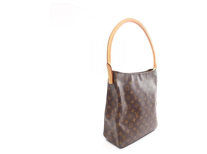 Sac à épaule Louis Vuitton Looping GM Monogram Marron Monogramme - vue 2