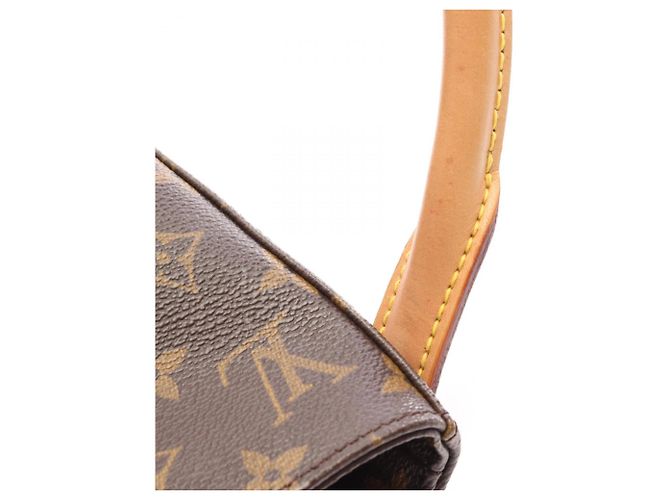 Sac à épaule Louis Vuitton Looping GM Monogram Marron Monogramme - vue 8