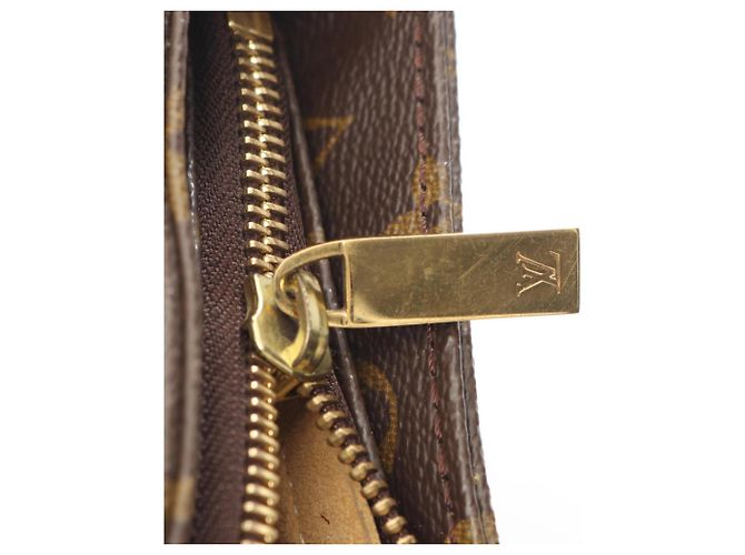 Borsa a tracolla Louis Vuitton Looping GM Marrone - vista 11