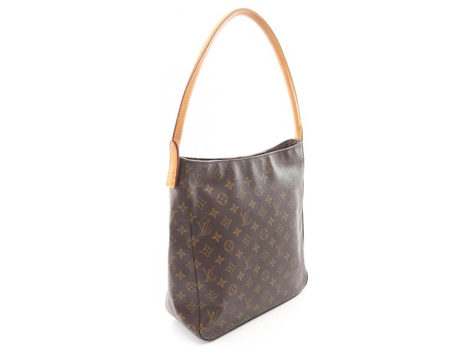 Borsa a tracolla Louis Vuitton Looping GM Marrone - vista 2