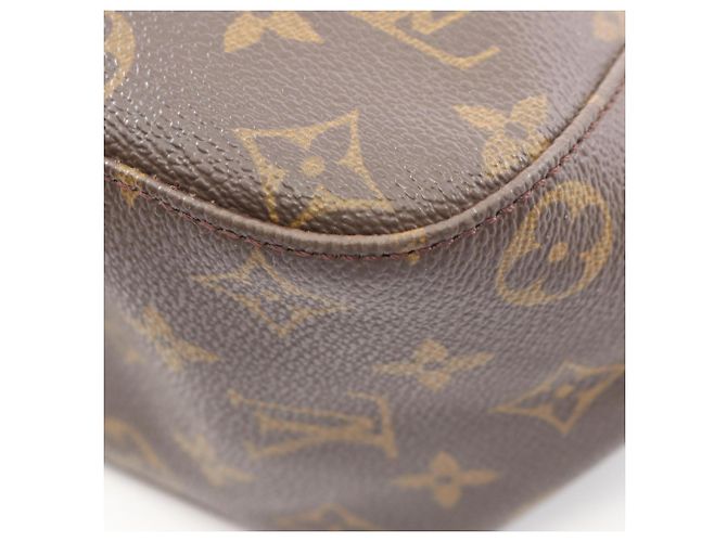 Borsa a tracolla Louis Vuitton Looping GM Marrone - vista 6
