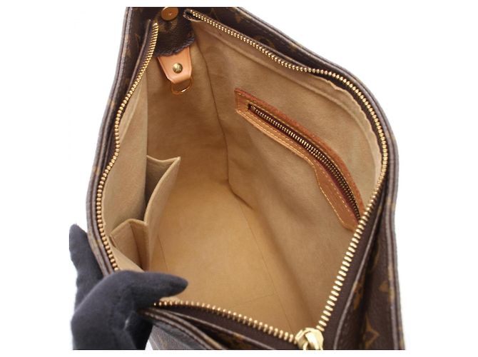 Louis Vuitton Looping GM Monogram Schultertasche Braun - Ansicht 3