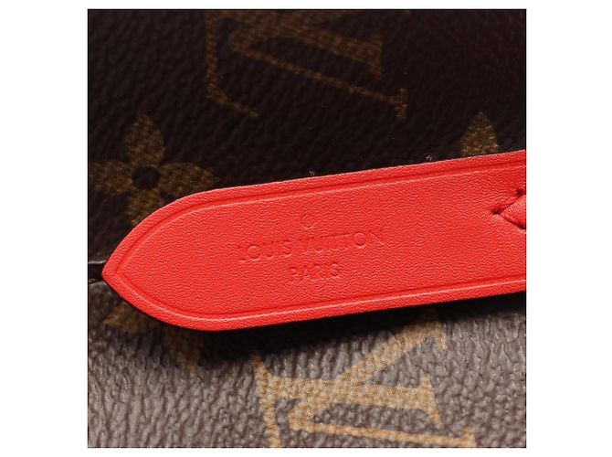 Néonoé Borsa a tracolla Louis Vuitton NeoNoe Marrone Rosso Monogramma - vista 4