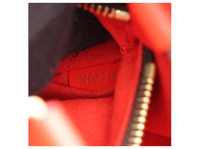 Néonoé Borsa a tracolla Louis Vuitton NeoNoe Marrone Rosso Monogramma - vista 5