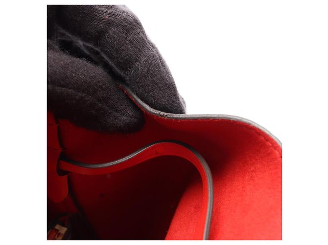 Néonoé Borsa a tracolla Louis Vuitton NeoNoe Monogram Coquelicot Marrone Rosso Monogramma - vista 11