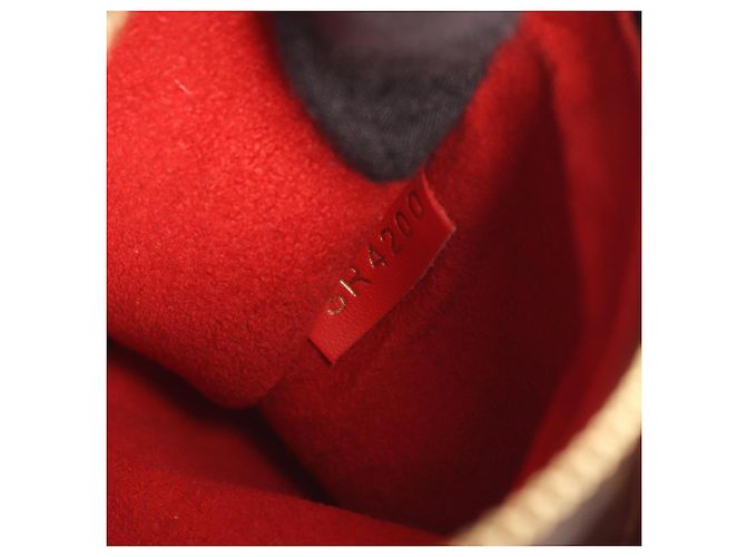 Néonoé Borsa a tracolla Louis Vuitton NeoNoe Monogram Coquelicot Marrone Rosso Monogramma - vista 5